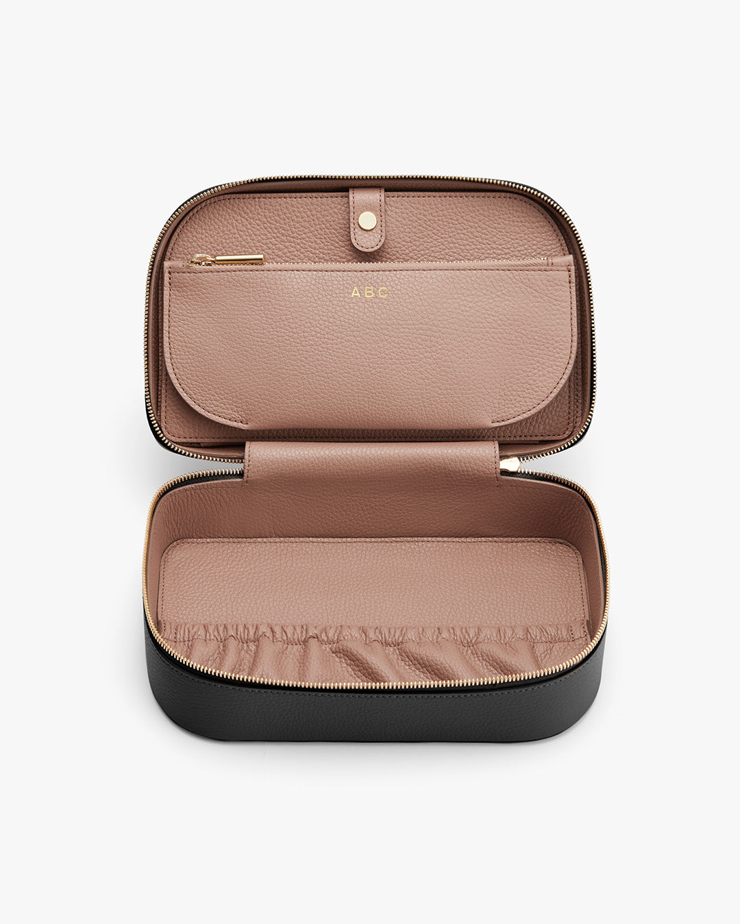 Portable Travel Makeup Organizer Case - Waterproof Cosmetic Bag for Women | Perfect for Airplane, Gym, and Vacation Essentials