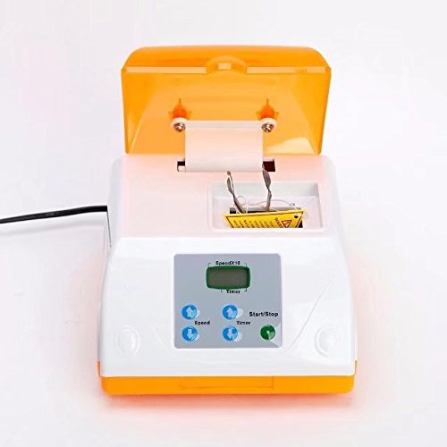 High Speed Dental Amalgamator HL-AH G8 - Professional Amalgam Capsule Mixer & Blender for Dentists (Orange) - Perfect for Dental Clinics, Labs, and Restorative Procedures