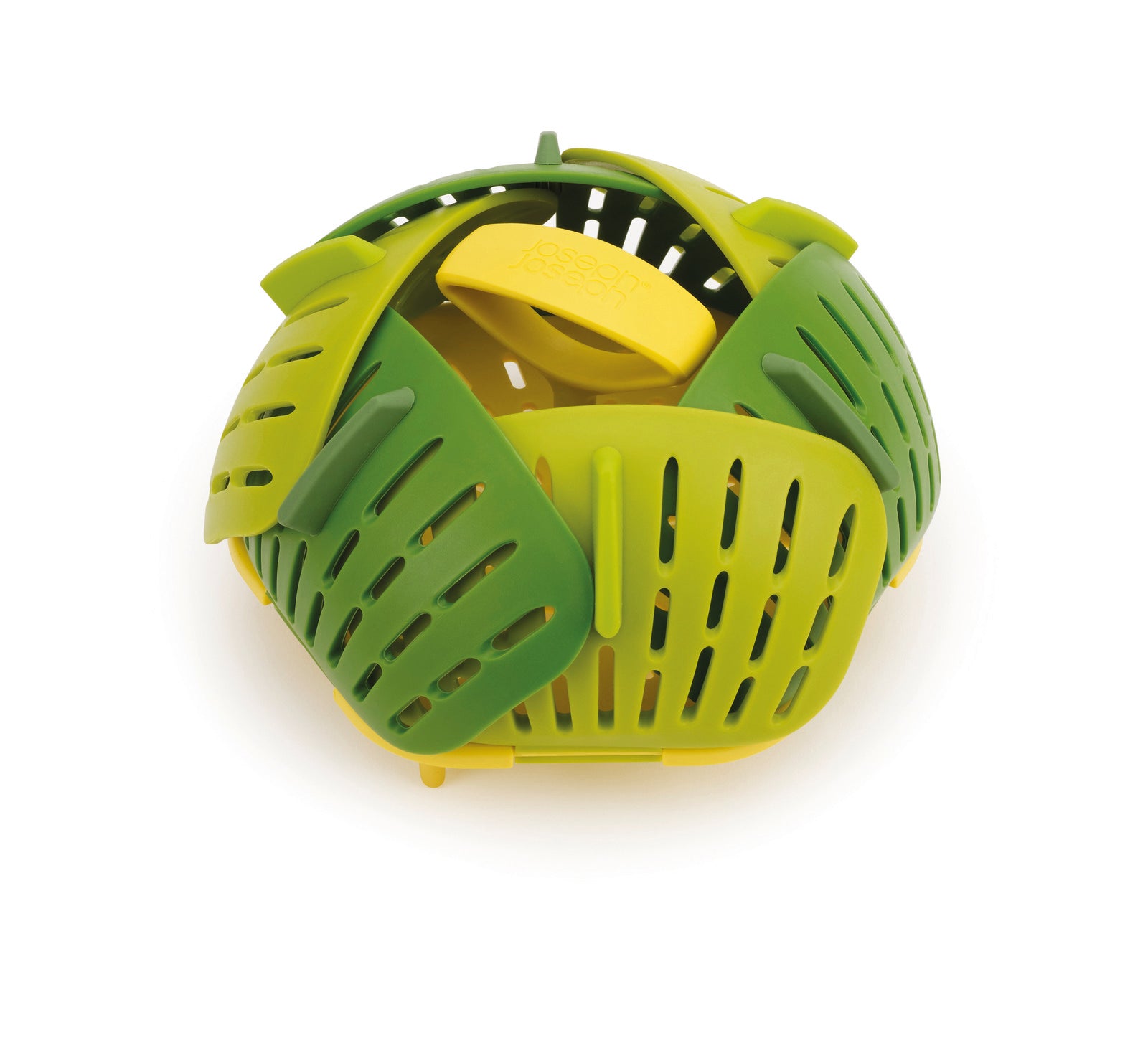 Bloom Folding Steamer Basket for Vegetables & Dumplings - Stainless Steel Collapsible Food Steamer for Healthy Cooking - Perfect for Stovetop, Instant Pot & Microwave Use