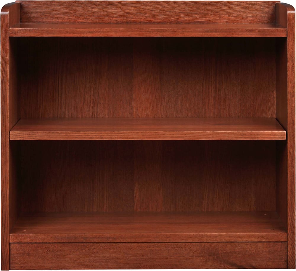 Low Bookcase Shelf - Modern & Space-Saving Storage Solution for Books, Decor & More | Perfect for Living Room, Bedroom, Office & Small Spaces