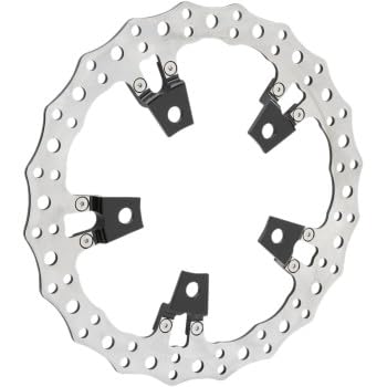Arlen Ness 02-951 Big Brake Jagged Floating Rotor Kit - High Performance Motorcycle Brake Upgrade for Harley Davidson & Custom Bikes - Perfect for Racing, Cruising & Street Riding