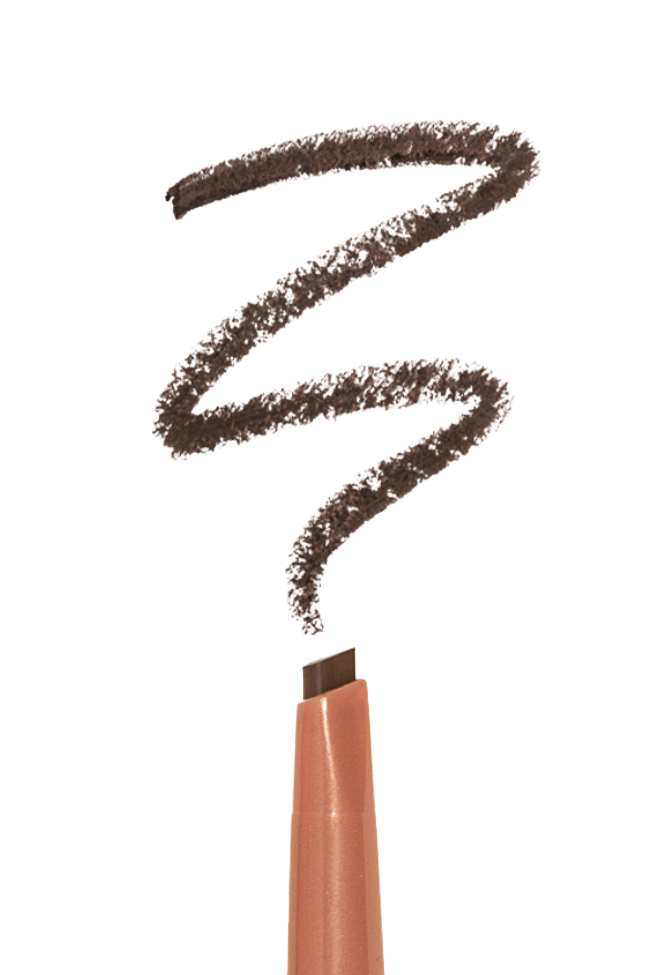 Pink Lily Beauty Fully Yours Brow Pomade Pencil - Deep Brown | Waterproof Eyebrow Makeup for Natural Look | Perfect for Daily Use & Special Occasions