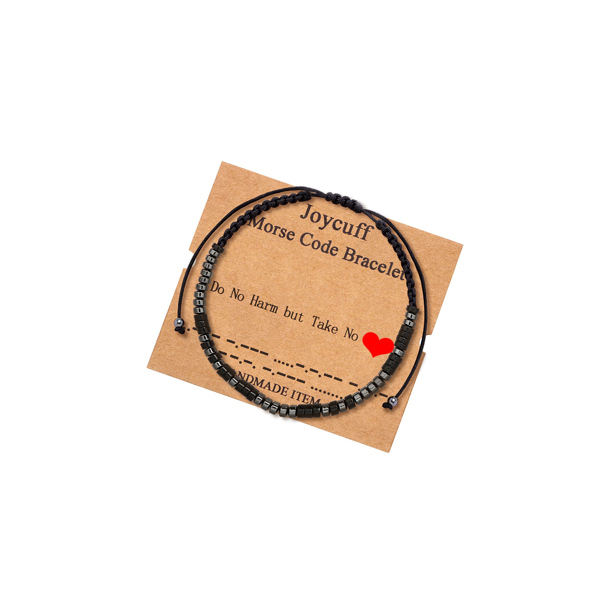 Morse Code Bracelet for Women - Inspirational Secret Message Jewelry - Funny & Thoughtful Gift for Her - Christmas, Birthday, Anniversary - Perfect for Everyday Wear & Special Occasions