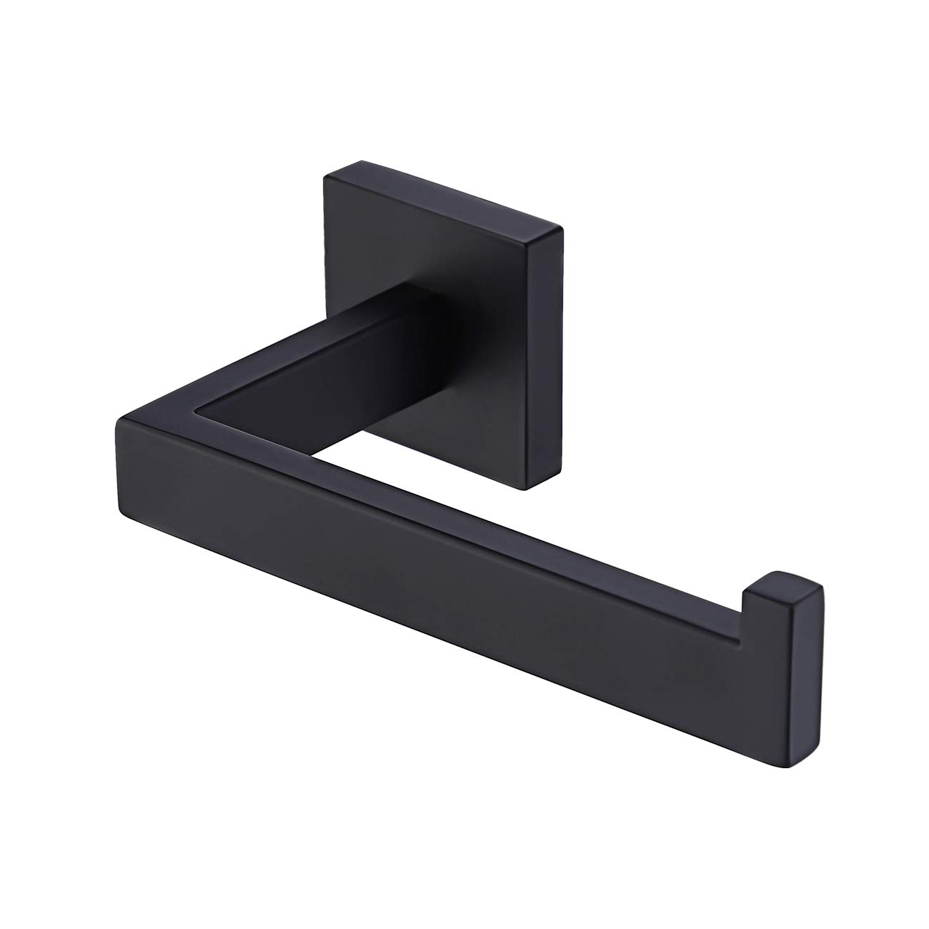 KES Black Toilet Paper Holder Wall Mount - SUS304 Stainless Steel Bathroom Tissue Holder for Mega Rolls - Matte Black Finish (A2572-BK) - Perfect for Modern Homes & Commercial Restrooms
