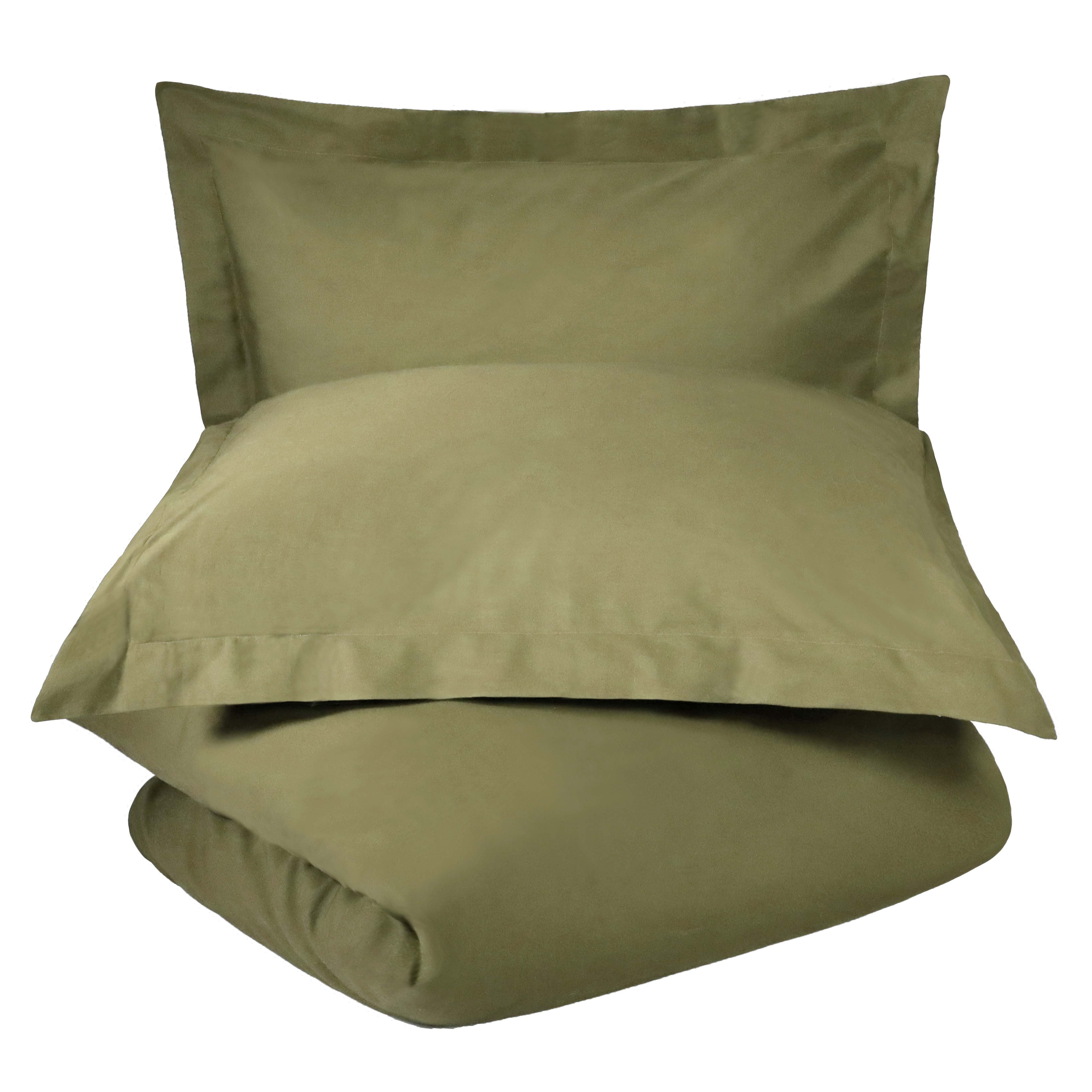 300 Thread Count Cotton Percale Solid Duvet Cover Set - Queen Size, Breathable & Soft Bedding Set for All Seasons - Perfect for Master Bedroom, Guest Room & Hotel Use