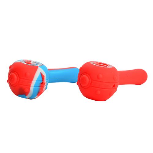 Pokemon Poke Ball Silicone Pipe - Waterproof & Durable Smoking Accessory for Collectors & Fans | Perfect for Gifts, Parties, and Anime-Themed Events