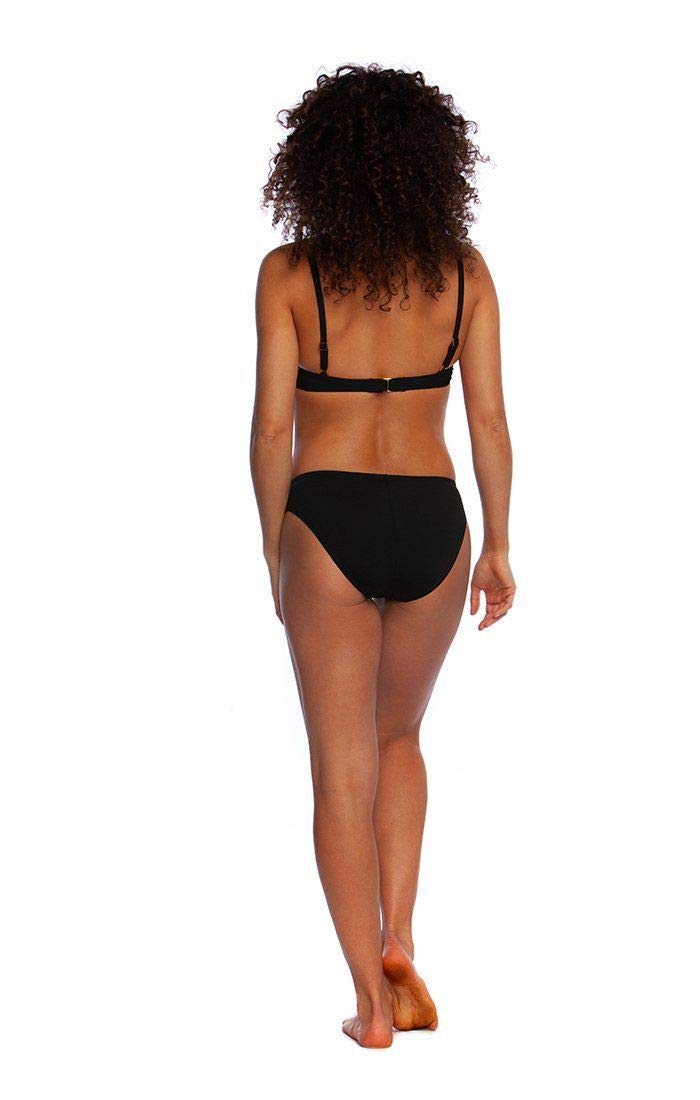 La Blanca Women's Island Goddess Solid Hipster Underwear - Comfortable Cotton Panties for Everyday Wear, Beach & Vacation Essentials