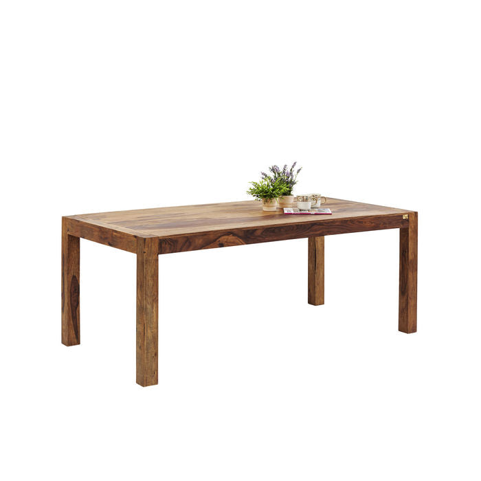 Authentico Table 140 - Modern Wooden Dining Table for Home & Office - Perfect for Family Dinners, Workspace, and Small Gatherings