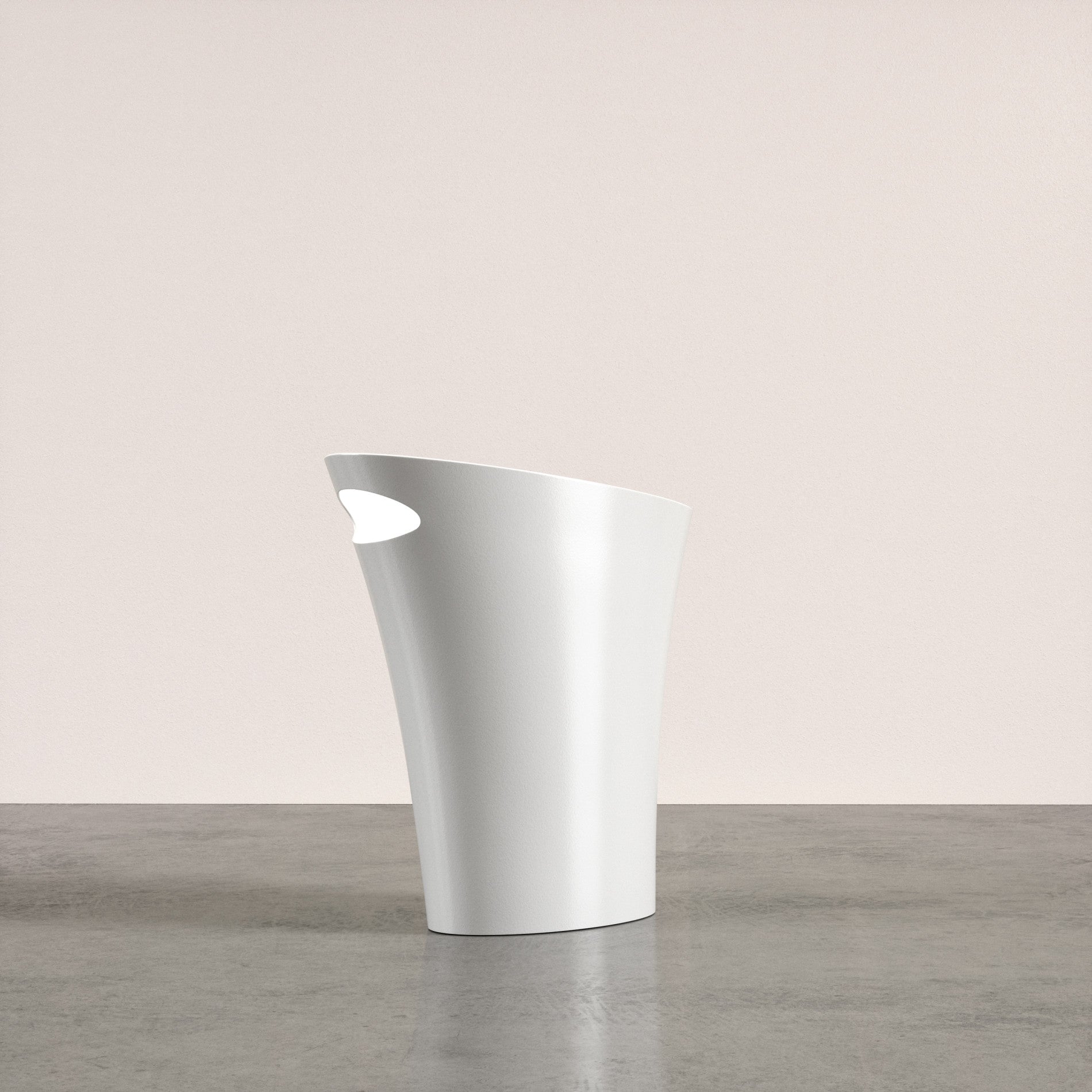 Slim Trash Can - Small Space Garbage Bin for Bathroom, Kitchen, Office & Dorm - Odor Control & Space Saving Waste Basket