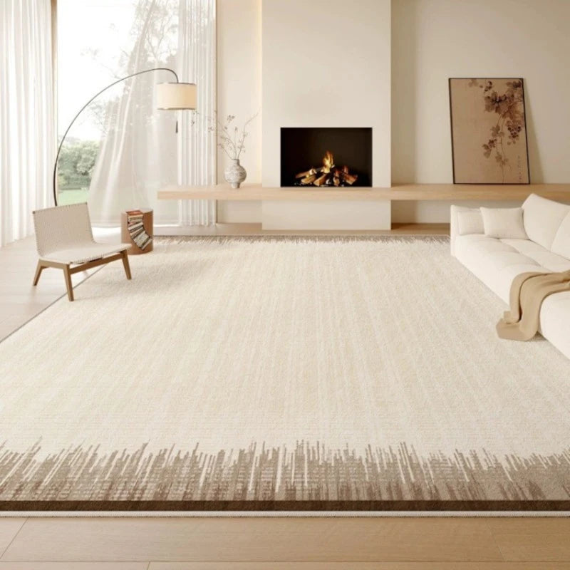 Selah UltraGuard Comfort Plush Geometric Velvet Area Rug - Soft Non-Slip Living Room Rug for Bedroom, Nursery & Home Decor