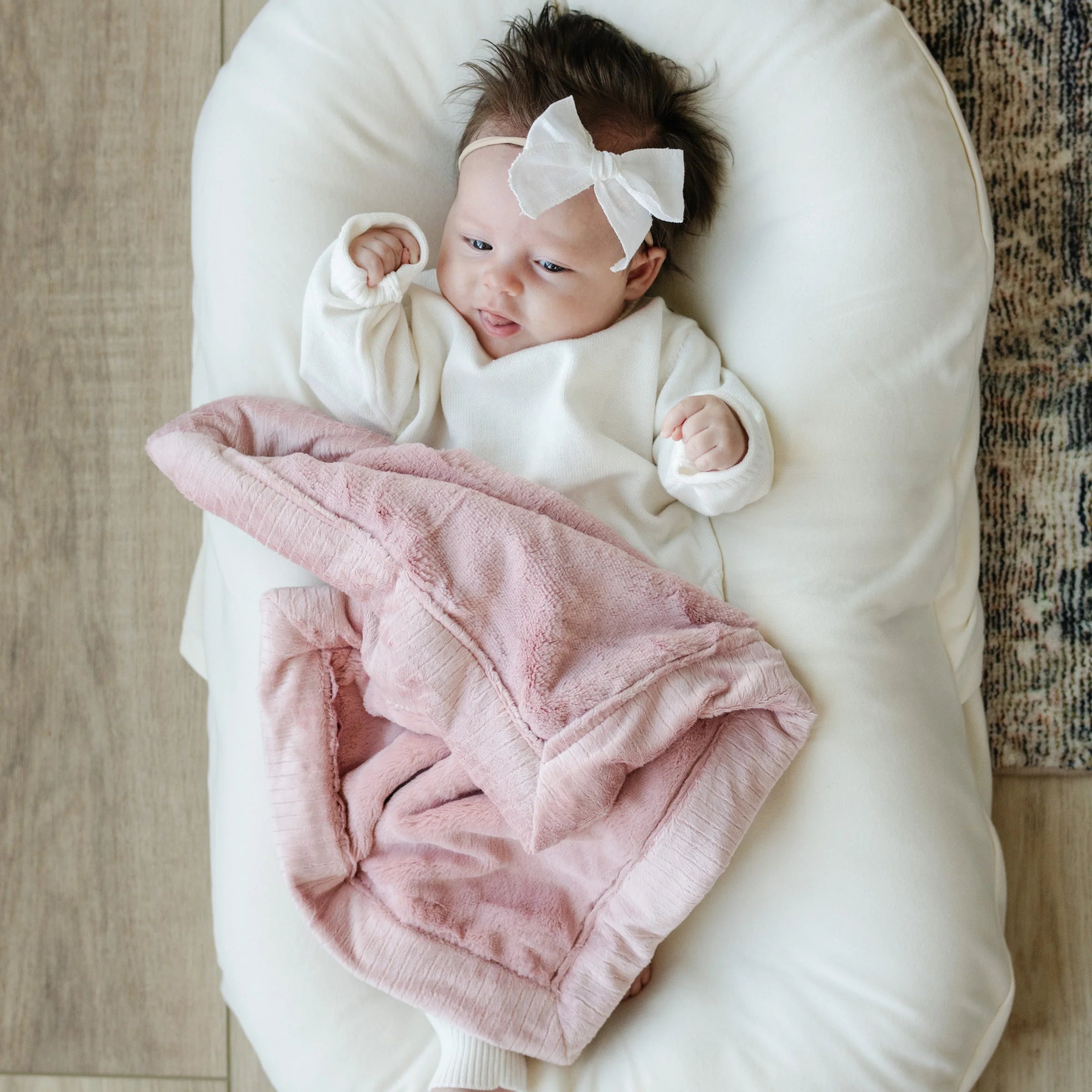 Cozy Mini Lush Blanket - Ultra Soft & Lightweight Throw for Babies, Kids & Adults - Perfect for Cuddling, Lounging & Traveling