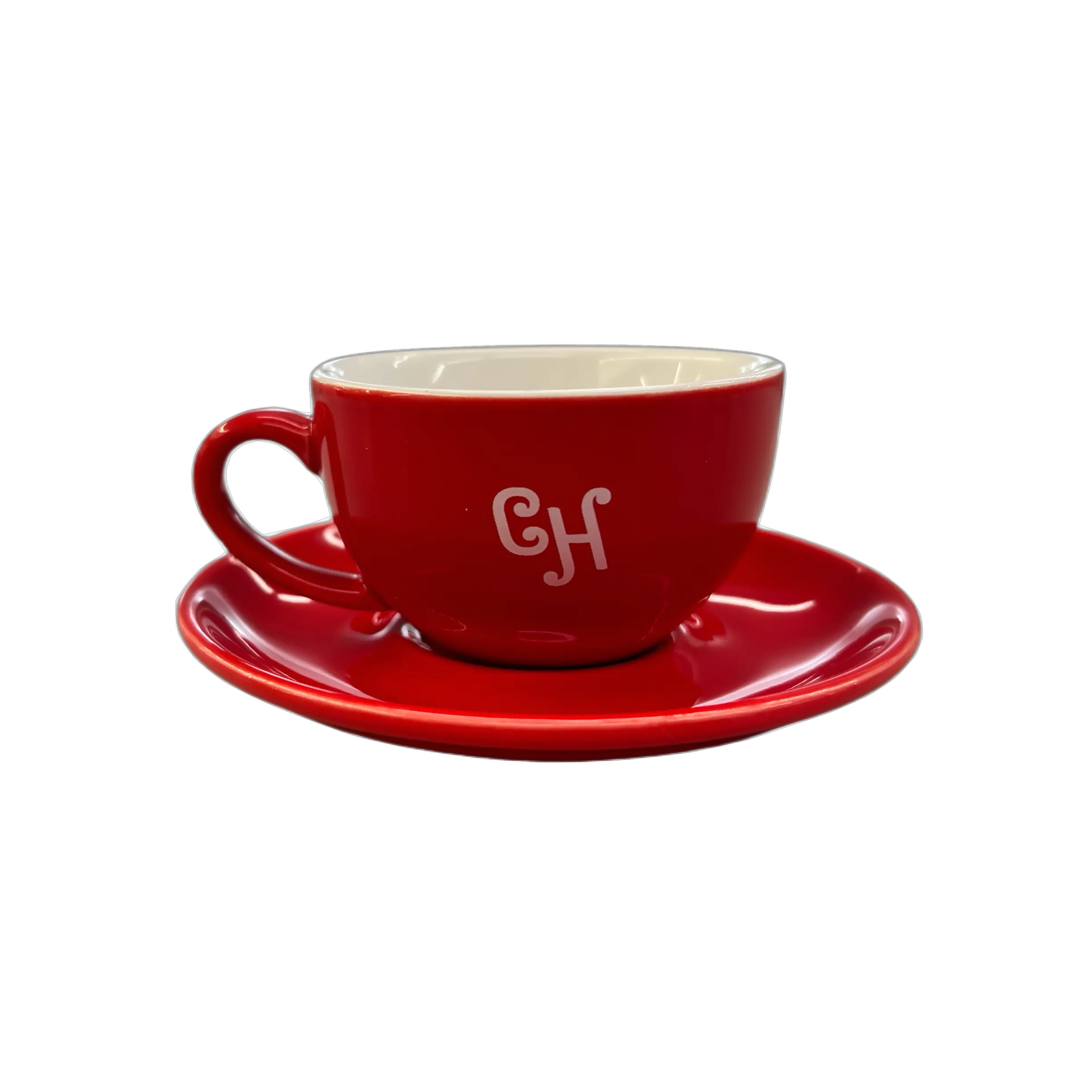 Premium Espresso Cup and Saucer Set - Porcelain Coffee Cups with Elegant Design - Perfect for Home, Office, and Cafe Use