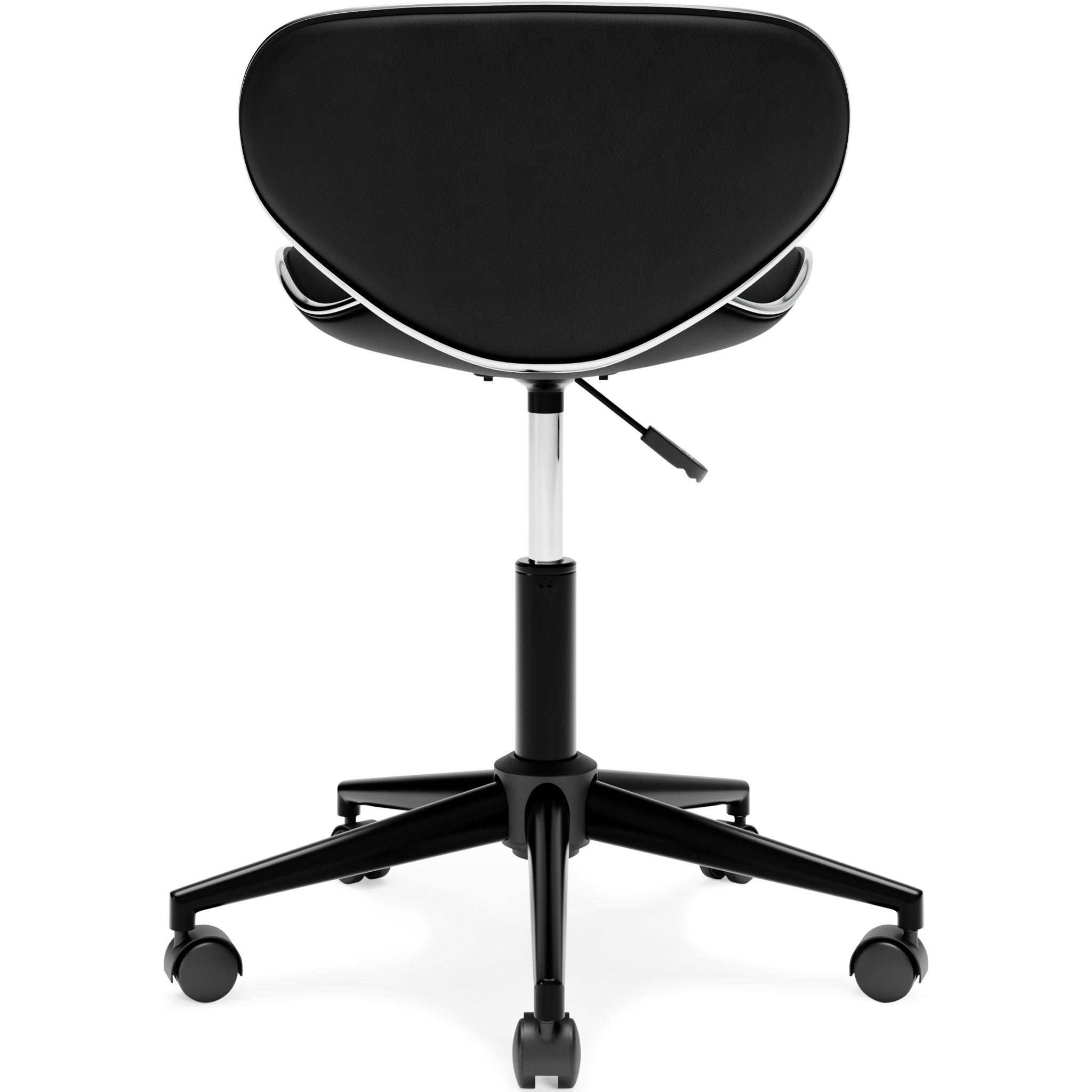 Beauenali Ergonomic Office Chair - Black - Adjustable Height & Lumbar Support for Home & Office Workspace Comfort