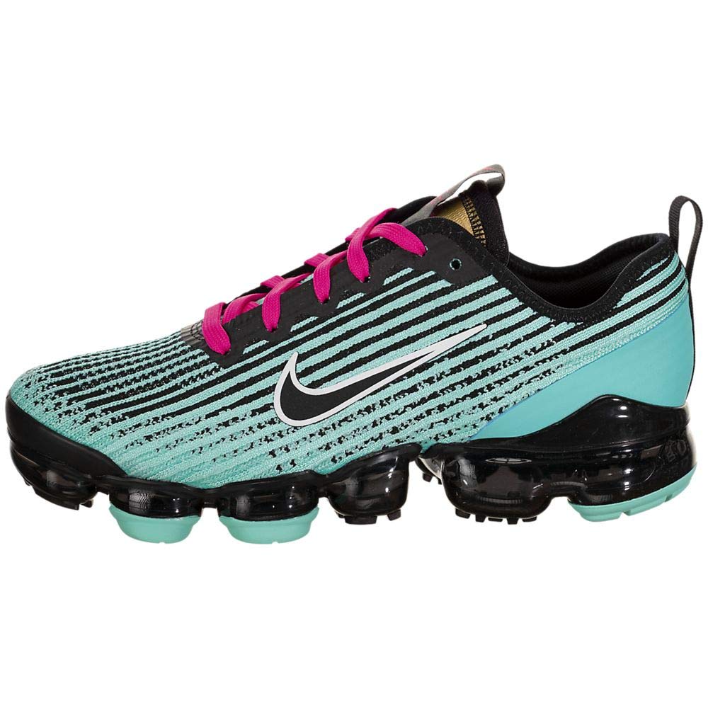 Nike Air VaporMax Flyknit 3 Kids Running Shoes - Lightweight & Breathable Sneakers for Boys and Girls - Perfect for School, Sports, and Everyday Wear