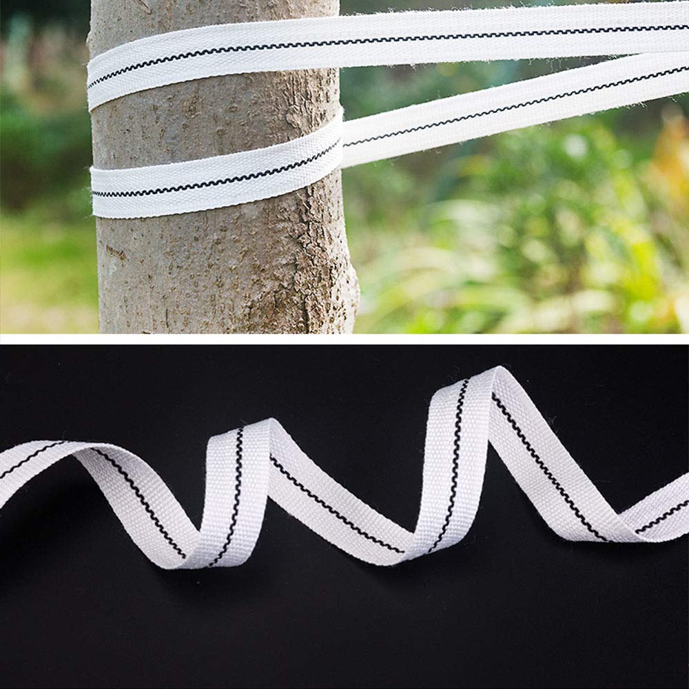 984 ft Wind Straps for Greenhouse - Heavy Duty Plastic Hold Down Straps, Weather-Resistant Greenhouse Cover Ties, Woven Cord Strapping for Securing Tarps & Plastic Film | Perfect for Garden Greenhouses, Hoop Houses & Plant Protection
