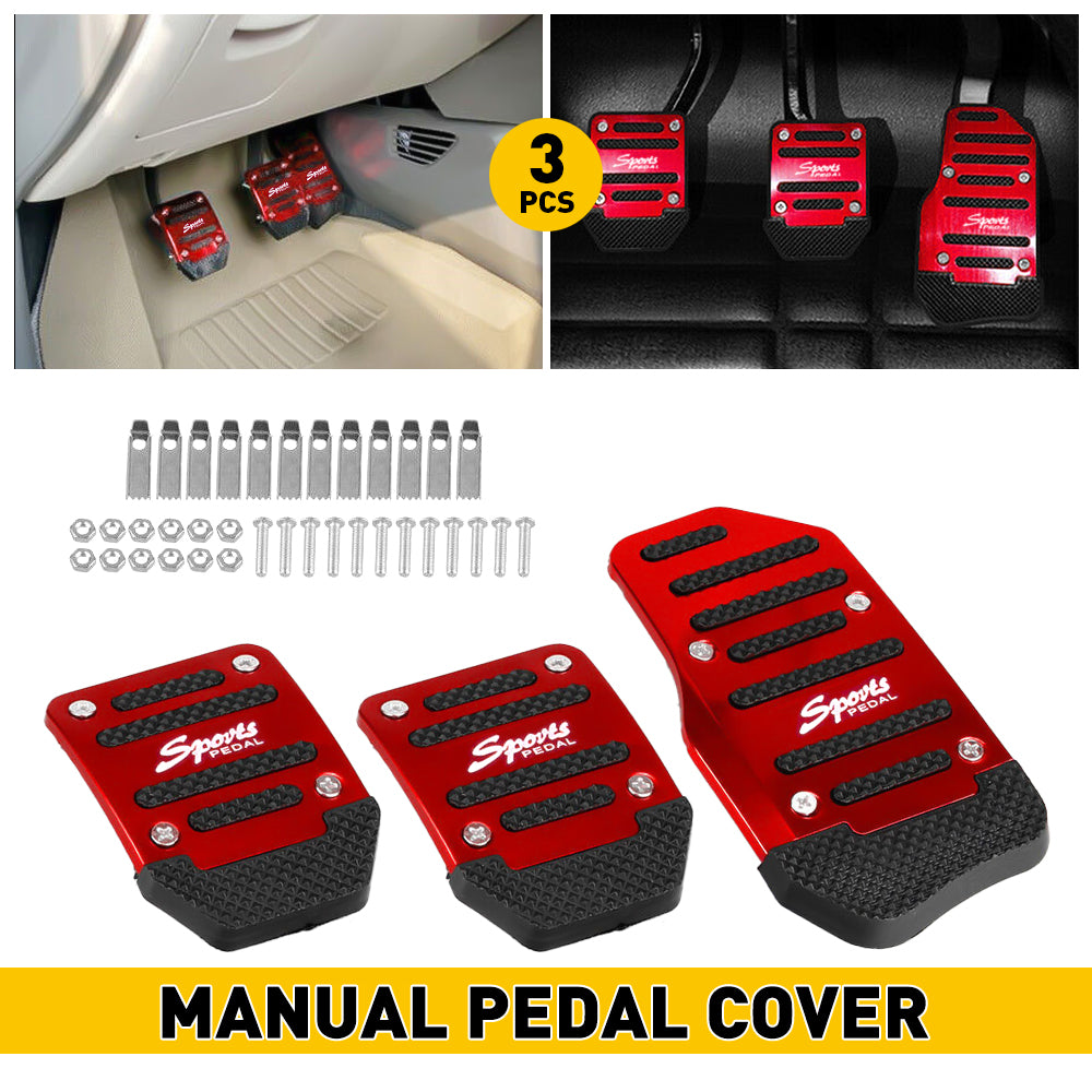 Non-Slip Universal Car Brake Pedal Cover - Anti-Skid Rubber Foot Treadle for Safe Driving - Perfect for SUVs, Sedans & Trucks