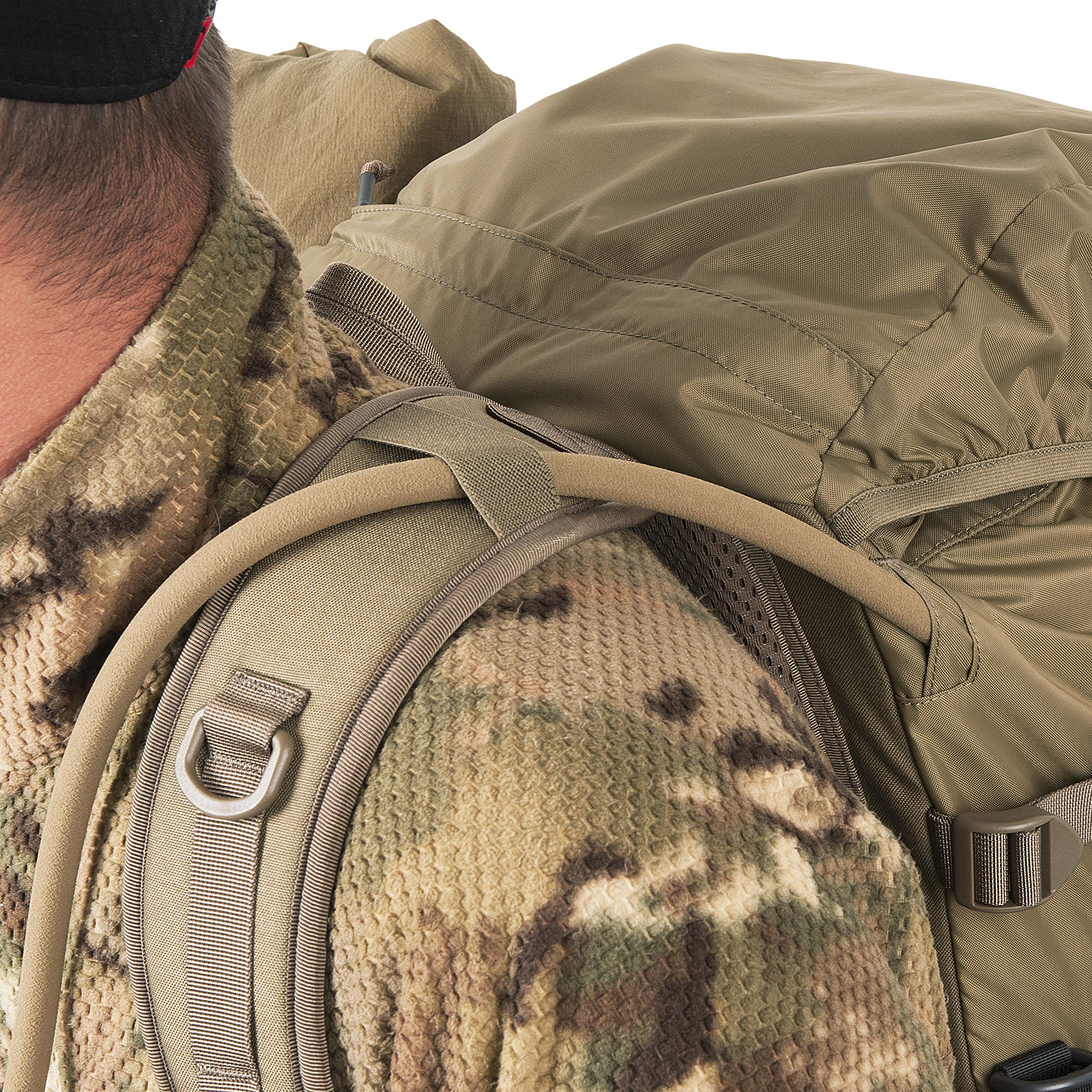 Helikon-Tex Matilda Bushcraft Backpack - Durable Outdoor Hiking Pack for Camping & Survival Gear (Black) | Perfect for Wilderness Adventures & Tactical Use