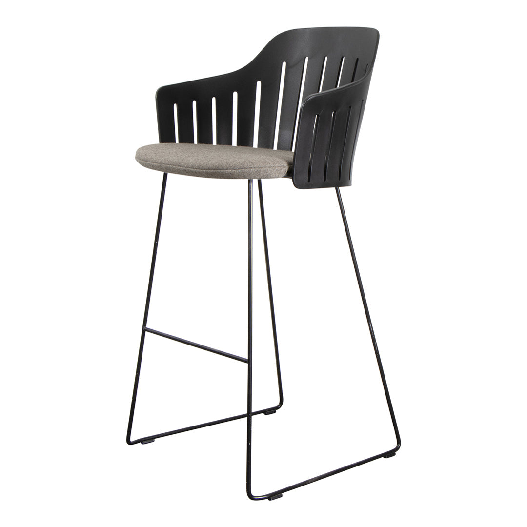 Choice Bar Chair with Sled Base & Seat Cushion - Modern Counter Stool for Kitchen Island, Breakfast Bar & Home Pub - Comfortable Dining & Entertaining