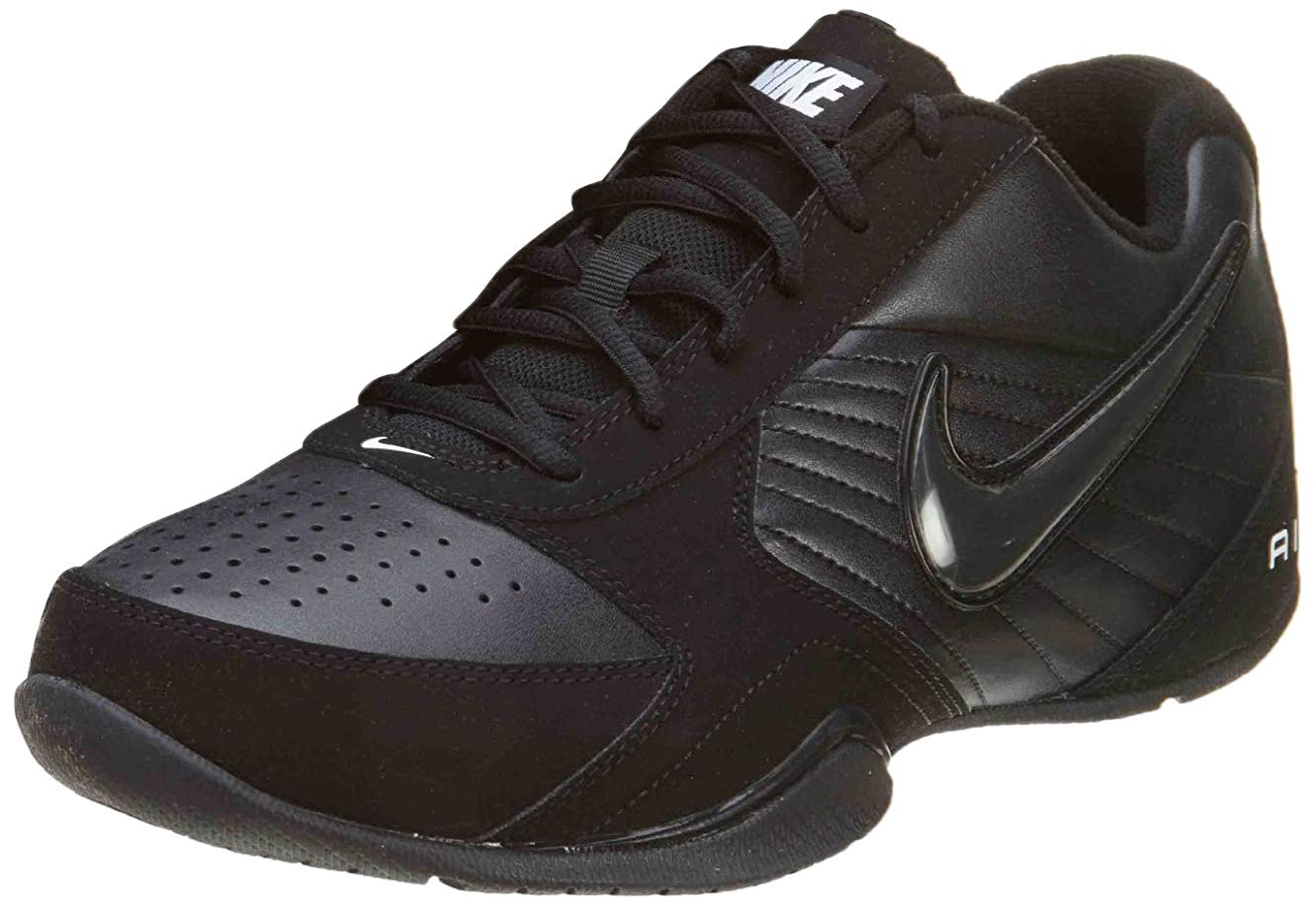 Nike Men's Air Baseline Low Basketball Shoes - White/White/Metallic Silver - Lightweight & Breathable for Indoor & Outdoor Play - Perfect for Training, Pickup Games & Street Basketball