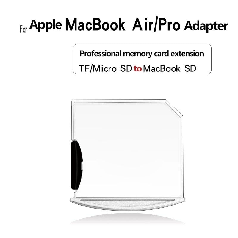 High-Speed Micro SD Card Reader Adapter for MacBook Air/Pro, Windows PC & Laptop - USB 3.0 Plug & Play Memory Card Reader - Perfect for Photography, Data Transfer & External Storage Expansion