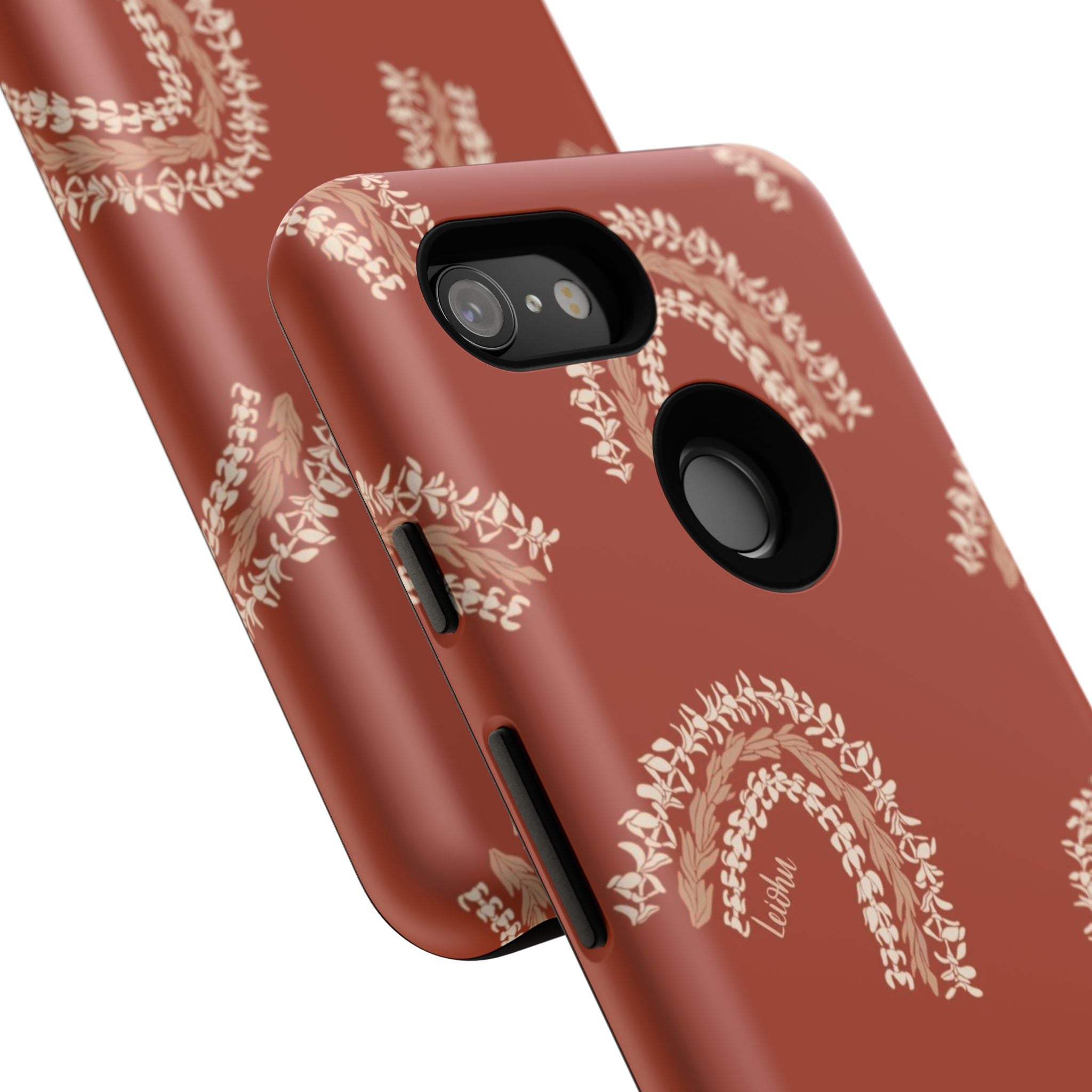 Authentic Hawaiian Ānuenue Lei - Colorful Flower Necklace for Google Pixel Phone Accessories - Perfect for Luau Parties, Graduations, and Hawaiian-Themed Events