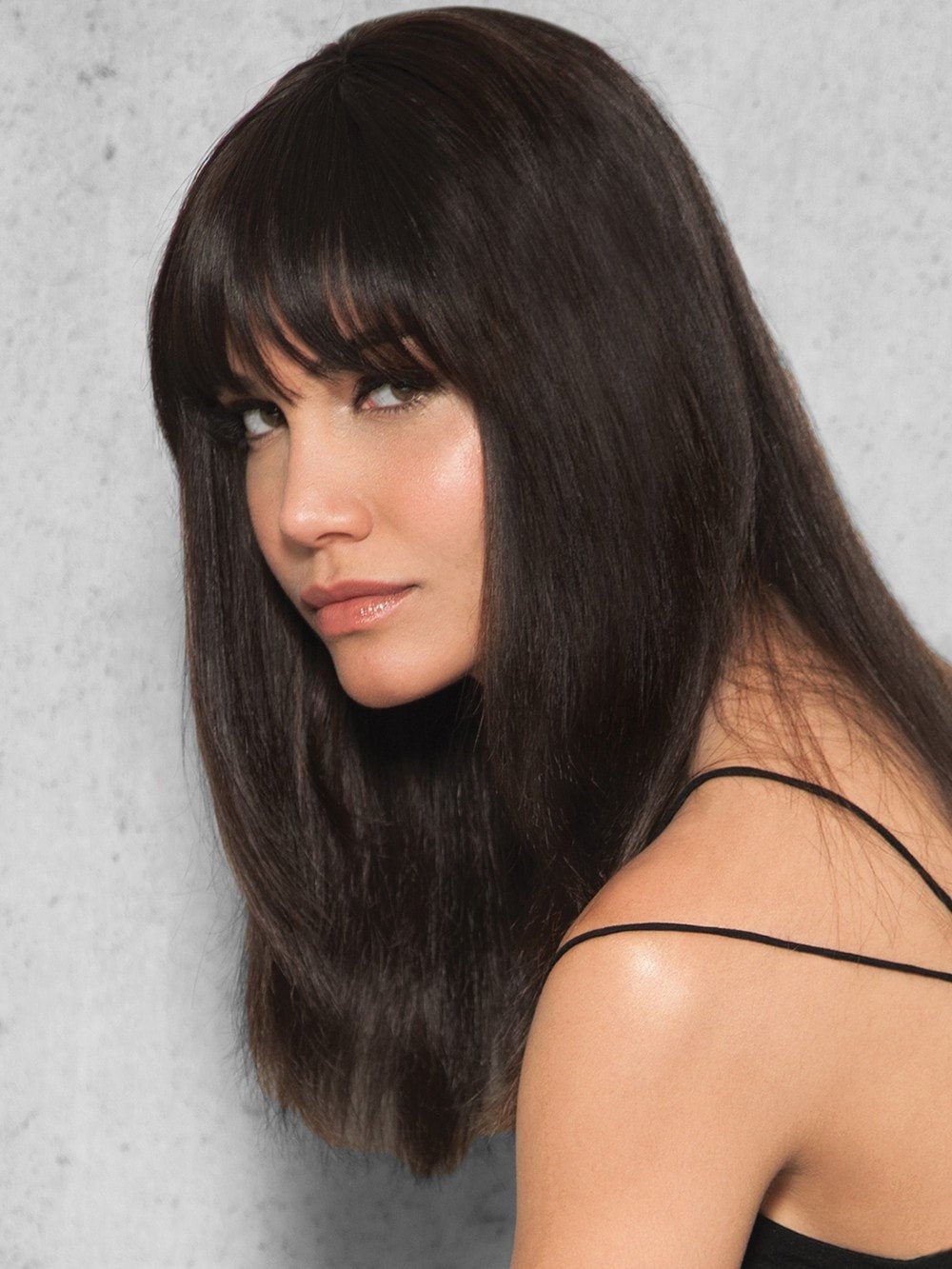 Strawberry Blonde Clip-In Human Hair Bangs | 9