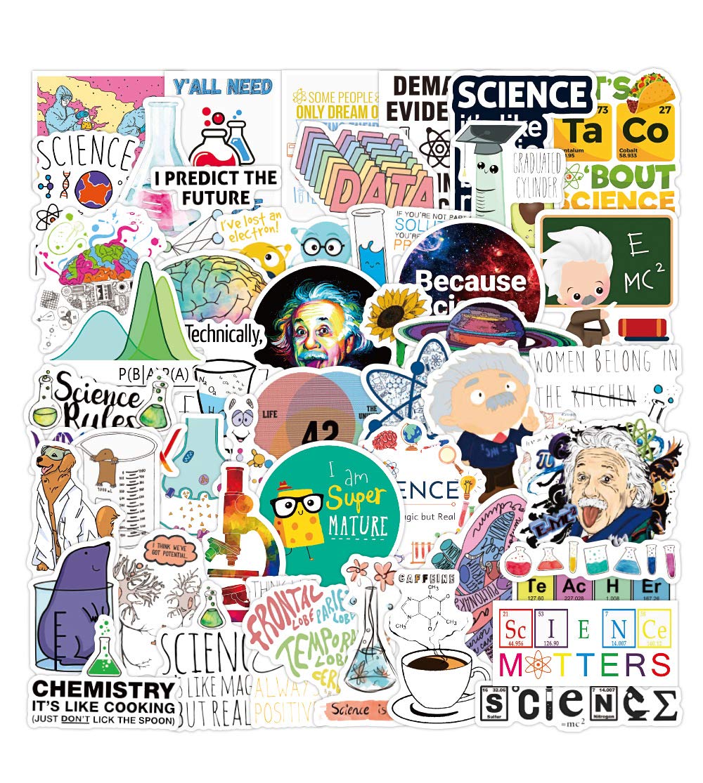 50Pcs Cute Vinyl Stickers for Laptops, Phones, Bikes, Luggage, Skateboards & Helmets - Waterproof Decals for Personalizing Water Bottles, Journals & DIY Crafts
