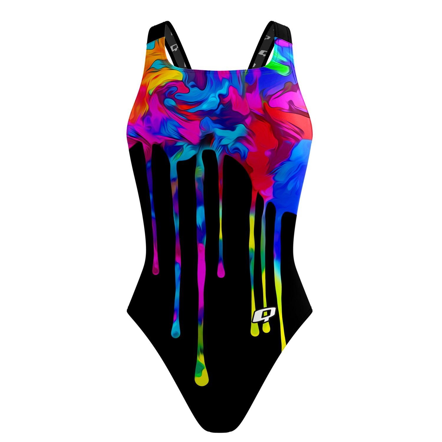 Unicorn Sneeze Classic Strap Swimsuit for Women - Trendy One Piece Bathing Suit with Adjustable Straps | Perfect for Beach Vacation, Pool Party & Summer Getaway