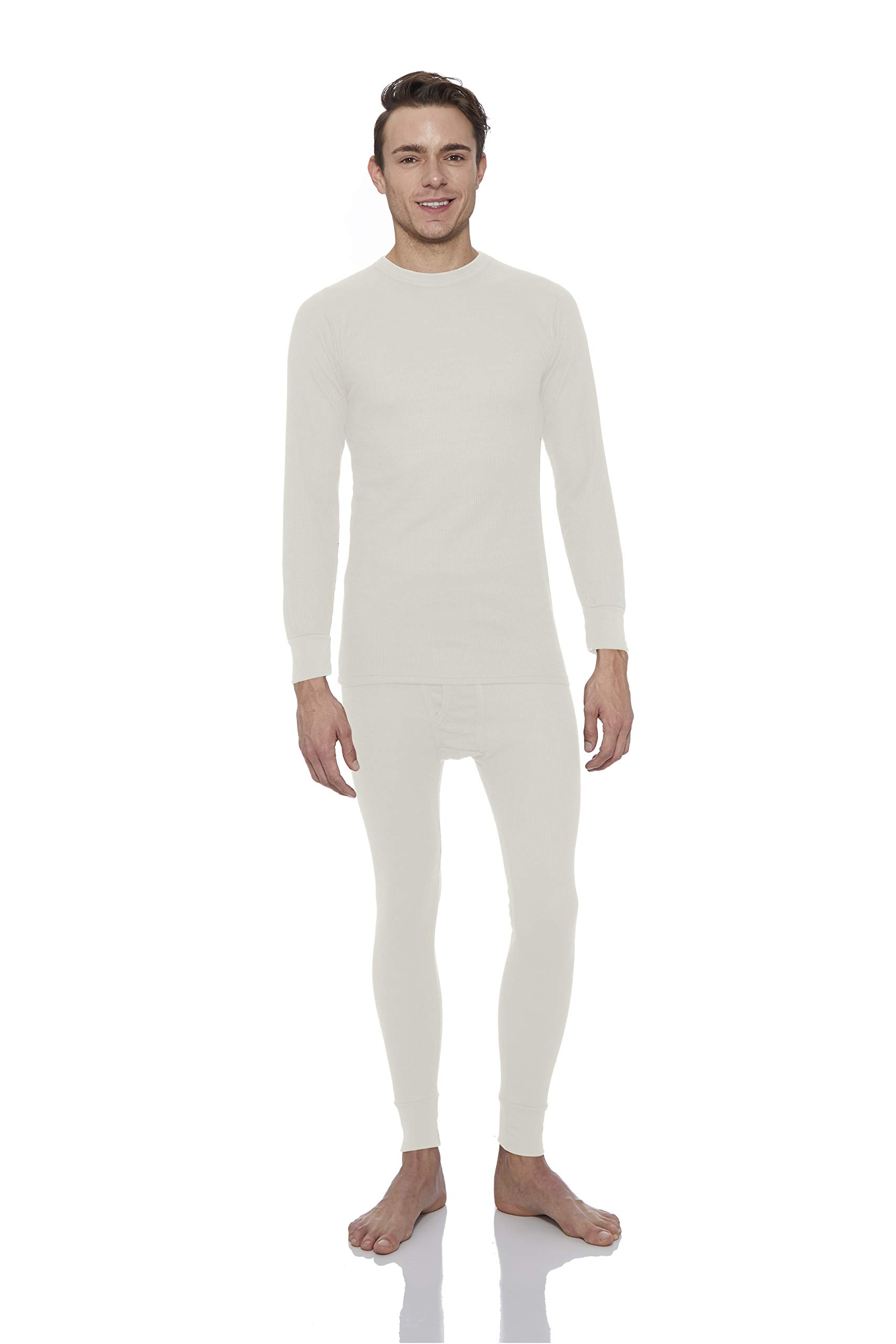 Rocky Men's Thermal Underwear Set - Waffle Knit Base Layer Long Johns for Cold Weather | Winter Work, Hunting & Outdoor Activities