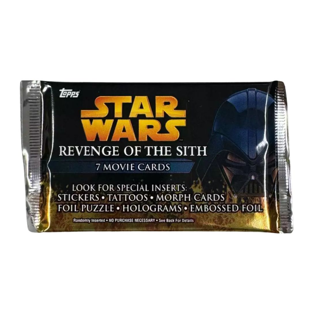 Topps Star Wars Revenge of The Sith Trading Cards - Complete Movie Collection for Collectors & Fans - Perfect for Display, Gifts, and Trading Card Games