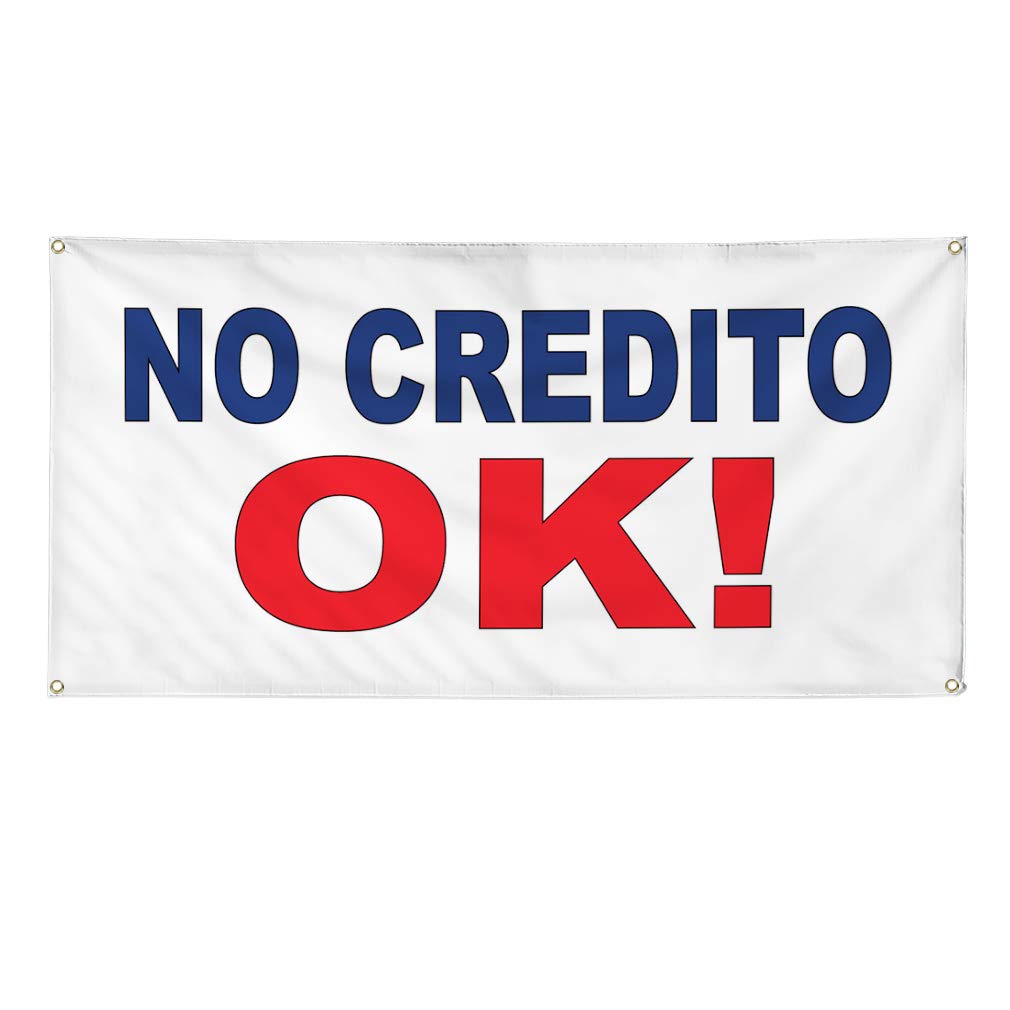 Custom Vinyl Banner - Multiple Sizes (60x144 Inches) | Weatherproof Outdoor Business Sign with 10 Grommets | Red & Blue Industrial Yard Sign | Perfect for Storefronts, Events, and Construction Sites