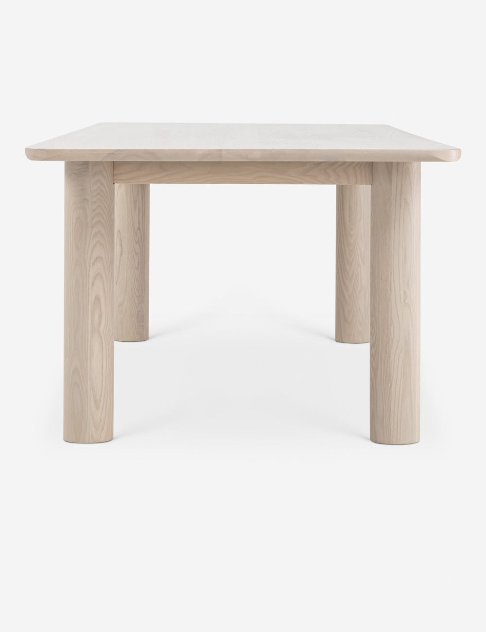 Sun at Six Arc Dining Table - Modern Solid Wood Dining Table for Kitchen & Dining Room - Perfect for Family Gatherings & Dinner Parties