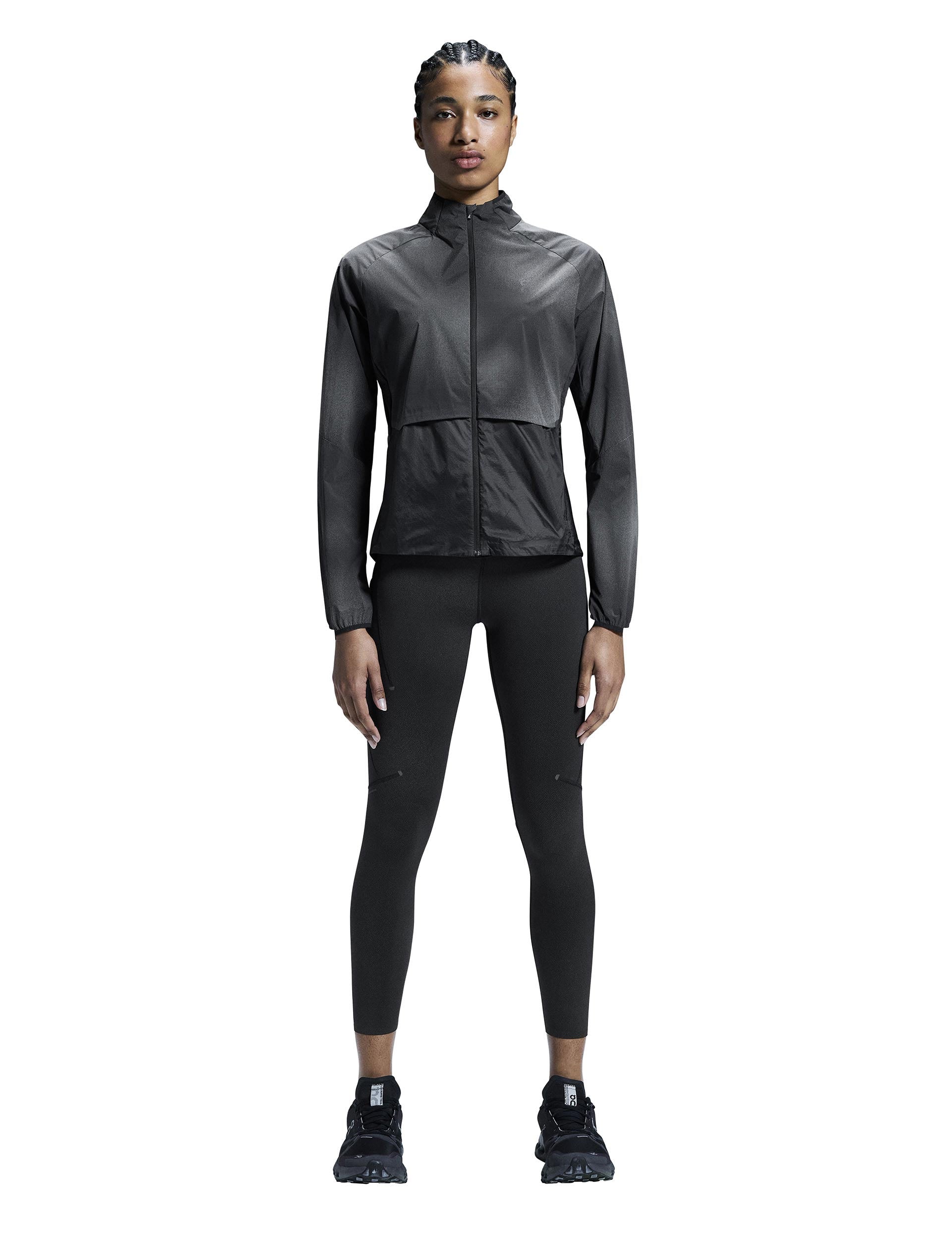 Lumos Weatherproof Jacket for Men & Women - Waterproof Windproof Outdoor Jacket for Hiking, Camping & Travel - Black