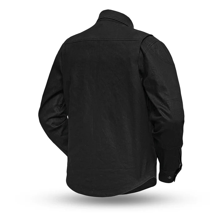 Equalizer Men's Denim Shirt - Classic Fit Casual Button Down Long Sleeve Shirt for Everyday Wear | Perfect for Work, Outdoor Activities & Street Style Fashion