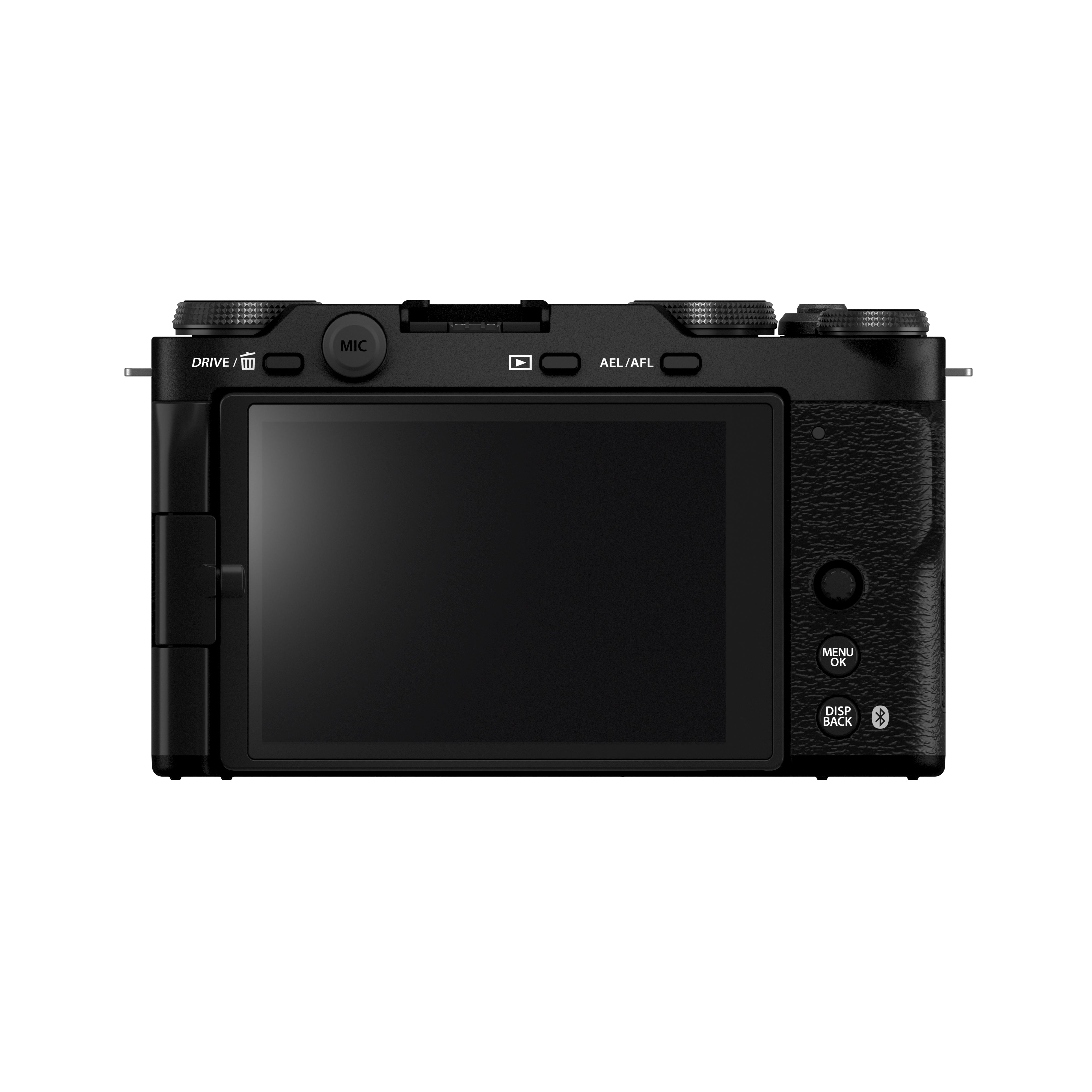 FUJIFILM X-M5 Mirrorless Digital Camera with 15-45mm f/3.5-5.6 Lens Kit (Black) - Perfect for Travel Photography, Vlogging & Street Shooting