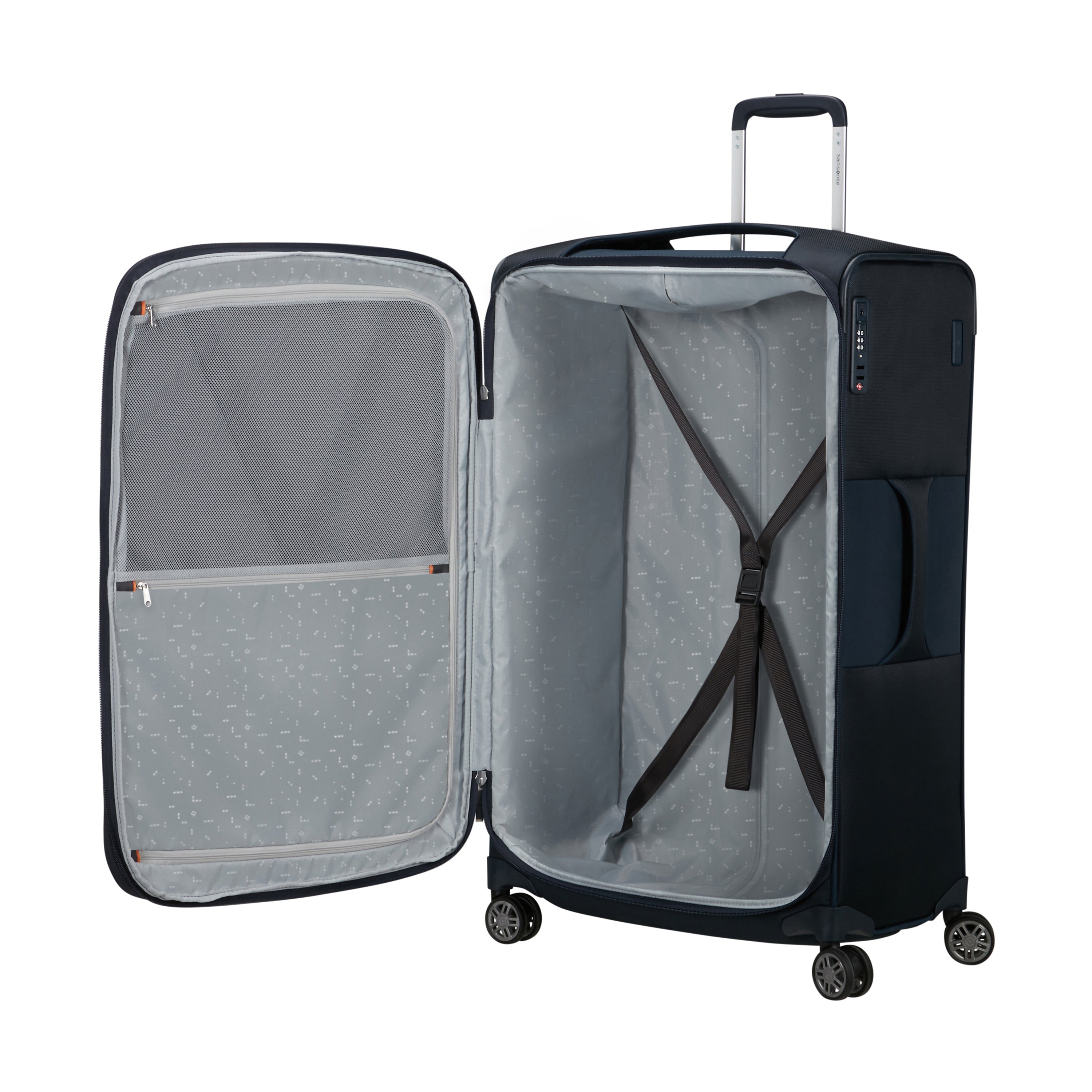 Samsonite Re Lite Spinner Expandable Large Suitcase - Lightweight Durable Check-in Luggage for Travel, Business Trips & Vacations