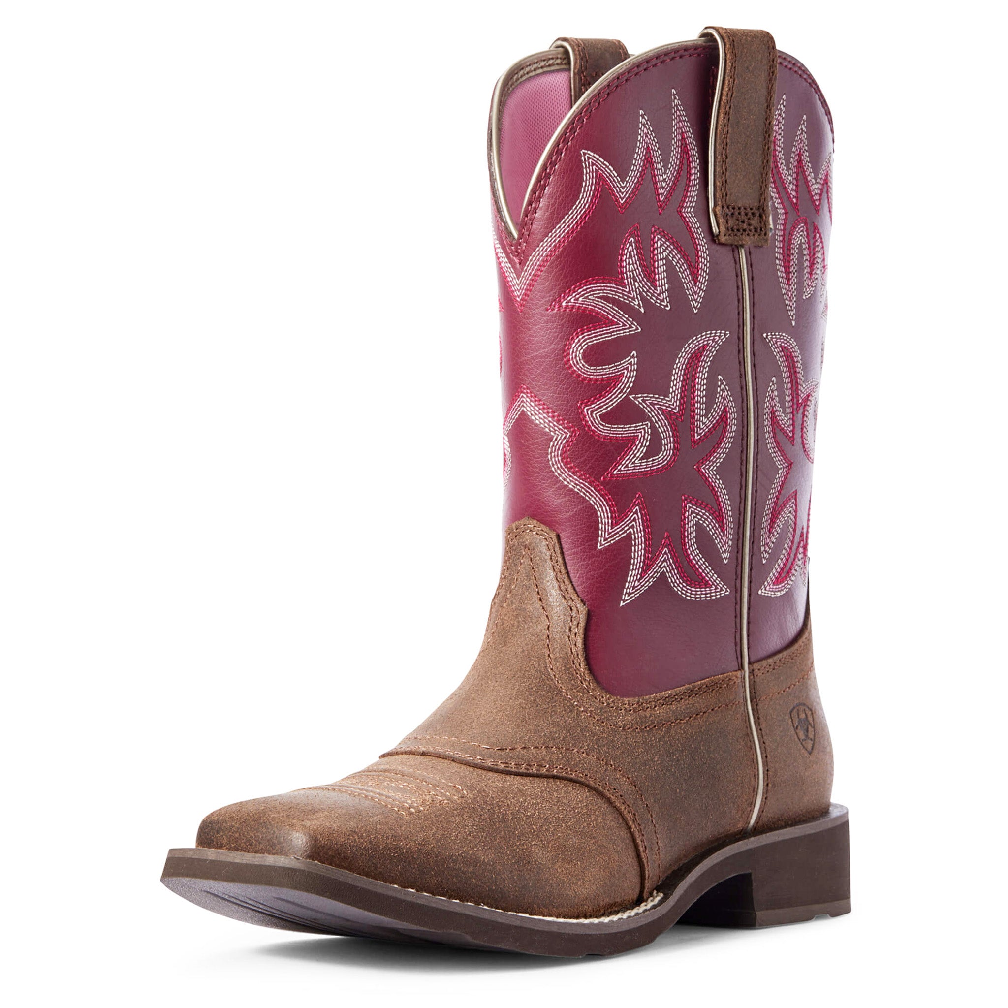 Ariat Women's Delilah Western Cowboy Boots - Comfortable & Stylish Leather Riding Boots for Country, Rodeo & Everyday Wear