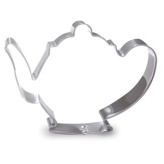 Stainless Steel Tea Pot and Tea Cup Biscuit Cookie Cutter Set - Perfect for Baking, DIY Crafts, and Holiday Cookies