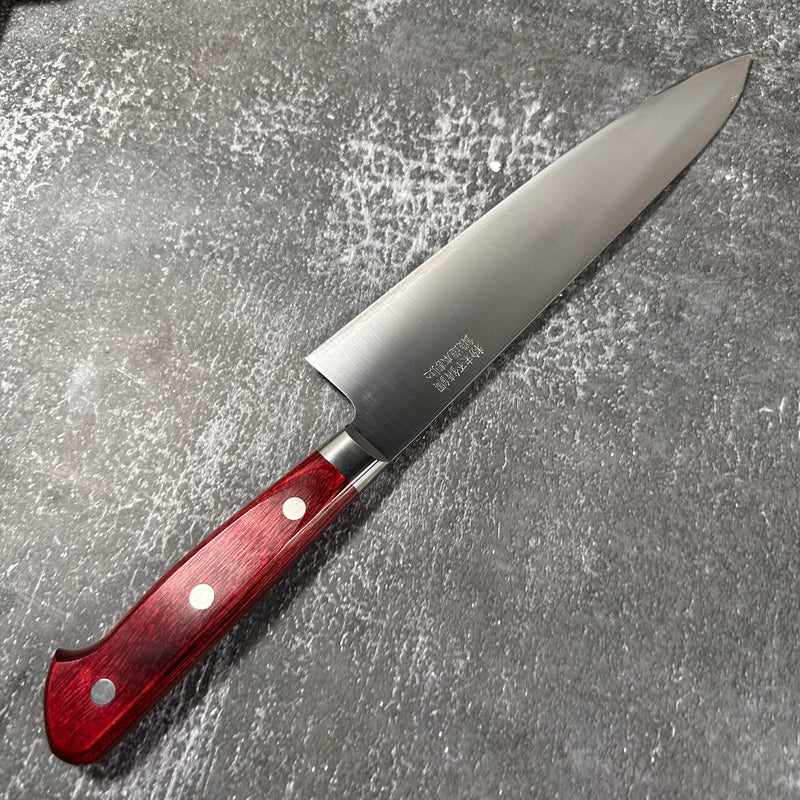 Takamura SG2 Migaki 210mm Gyuto Japanese Chef Knife - High Carbon Stainless Steel Kitchen Knife for Professional Chefs & Home Cooking - Perfect for Slicing, Dicing & Precision Cutting
