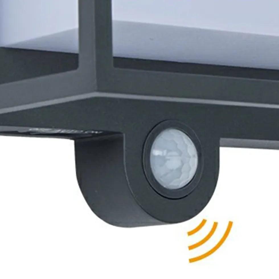 Solar Powered Outdoor Wall Lights with Motion Sensor - Weatherproof & Energy Efficient for Garden, Patio, and Driveway Security Lighting