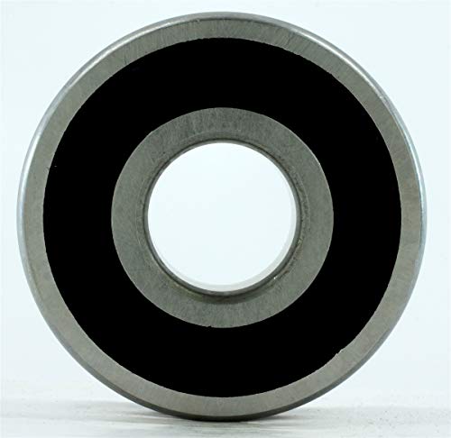 VXB S6800-2RS Hybrid Ceramic Bearings 10x19x5mm - Stainless Steel Deep Groove Ball Bearings with Ceramic Balls - Perfect for High-Speed Applications, Skateboards, and Industrial Machinery
