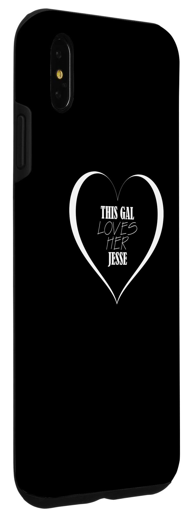 iPhone XS Max 时尚JESSE手机壳 可爱JESSE保护套 适用于日常使用、旅行、送礼