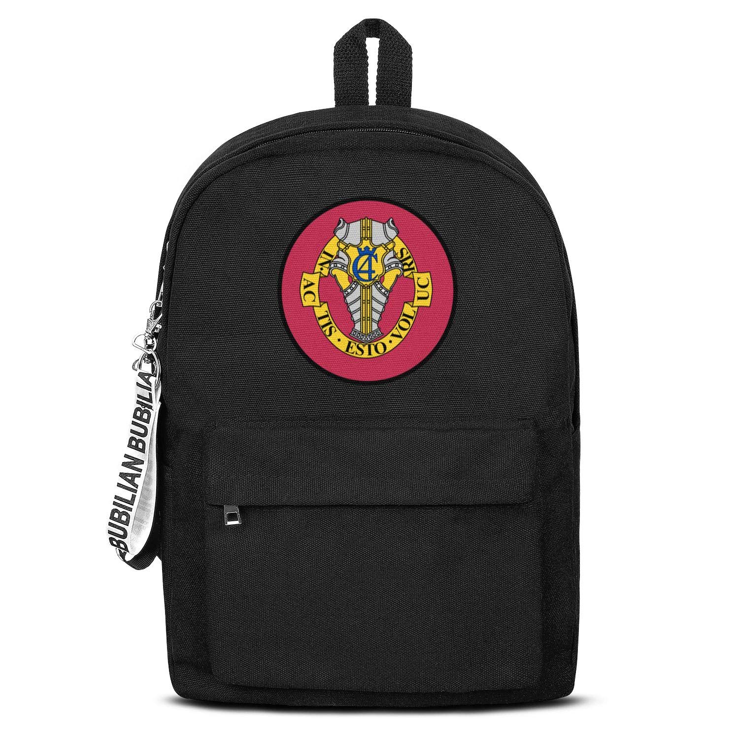 Danish Emblem Guard Hussar Regiment Travel Laptop Backpack - Waterproof College Student Rucksack & Daypack for Work, School, and Outdoor Adventures