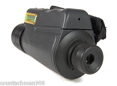 Newcon Optik Pygmy Monocular Night Vision Scope - Compact & Lightweight Night Vision Device with Carrying Case - Perfect for Hunting, Camping, and Nighttime Surveillance