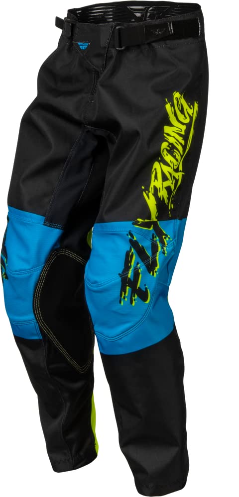 Fly Racing Youth Kinetic Motocross & Mountain Bike Pants - Durable Protective Gear for Dirt Bike, MTB, BMX Riding - Ideal for Off-Road Adventures & Extreme Sports