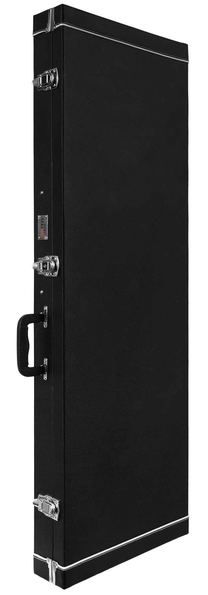Gearlux Black Hard Case for Fender Precision/Jazz Bass - Exterior Lock & Key, Plush Interior Padding & Accessory Compartment | Durable Protection for Electric Bass Guitars - Perfect for Gigging, Touring & Safe Storage