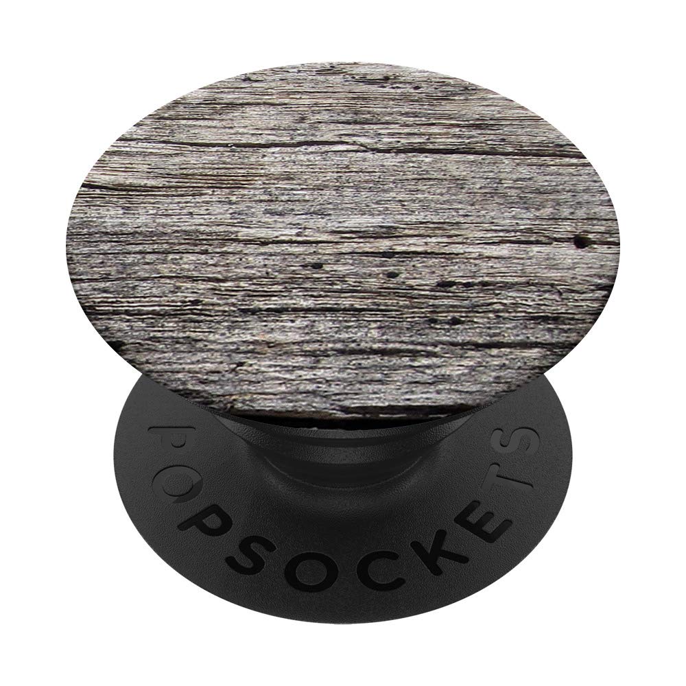 Vintage Wood Grain Phone Grip - Anti-Slip Phone Holder with Natural Wood Texture Design for iPhone & Android - Perfect for Driving, Gaming & Daily Use