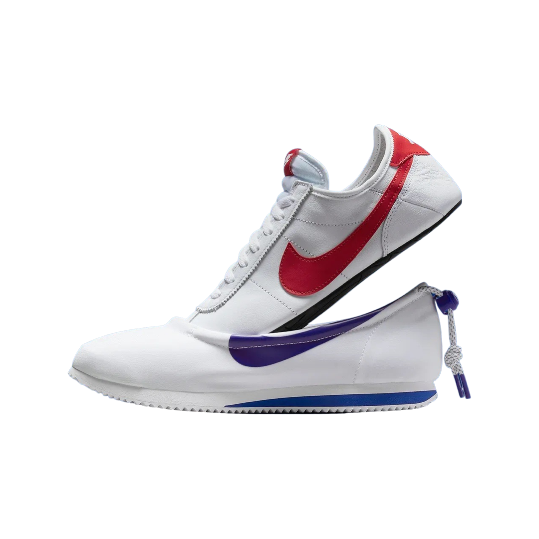 Nike Cortez SP x CLOT CLOTEZ Sneakers - White/Game Royal Red DZ3239-100 - Retro Running Shoes for Men & Women - Perfect for Casual Wear, Street Style, and Sports Fashion