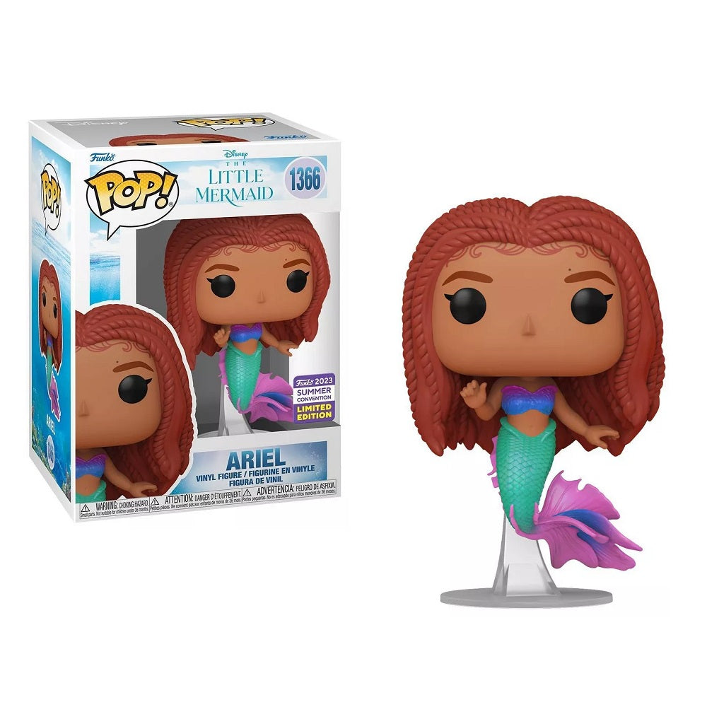 Disney The Little Mermaid Ariel Mermaid Pop! Vinyl Figure - Summer Convention 2023 Exclusive [1366] - Perfect for Disney Collectors, Movie Fans & Gift Giving