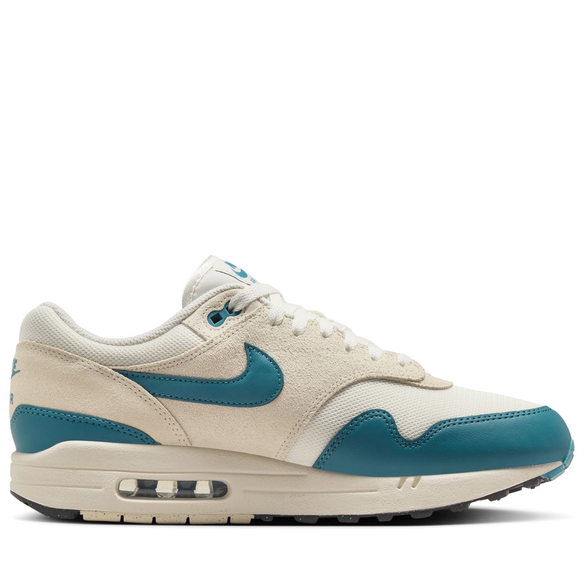 Nike Air Max 1 Essential Running Shoes - Soft Pearl/Smokey Blue - Lightweight Cushioned Sneakers for Men & Women | Perfect for Jogging, Gym Workouts & Casual Wear